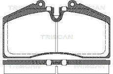 Sada brzdových destiček, kotoučová brzda TRISCAN 8110 29160