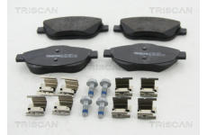 Sada brzdových destiček, kotoučová brzda TRISCAN 8110 38009