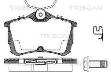 Sada brzdových destiček, kotoučová brzda TRISCAN 8110 40006