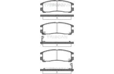 Sada brzdových destiček, kotoučová brzda TRISCAN 8110 42006
