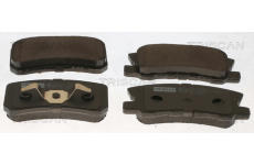 Sada brzdových destiček, kotoučová brzda TRISCAN 8110 42018