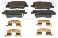 Sada brzdových destiček, parkovací brzda TRISCAN 8110 43044