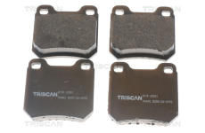 Sada brzdových destiček, kotoučová brzda TRISCAN 8110 65001