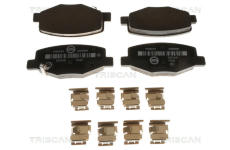Sada brzdových destiček, kotoučová brzda TRISCAN 8110 82012