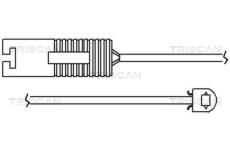 Vystrazny kontakt, opotrebeni oblozeni TRISCAN 8115 11005