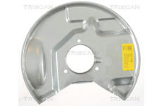Ochranný plech proti rozstřikování, brzdový kotouč TRISCAN 8125 16104