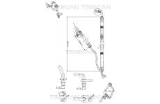 Hydraulická hadice, řízení TRISCAN 8516 23001