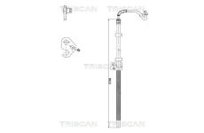 Hydraulická hadice, řízení TRISCAN 8516 23010