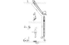 Hydraulická hadice, řízení TRISCAN 8516 29076