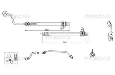 Hydraulická hadice, řízení TRISCAN 8516 43004