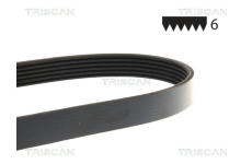 ozubený klínový řemen TRISCAN 8640 602153