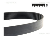 ozubený klínový řemen TRISCAN 8640 801365HD