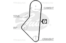 Ozubený řemen TRISCAN 8645 5050XS