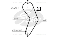 Ozubený řemen TRISCAN 8645 5192XS