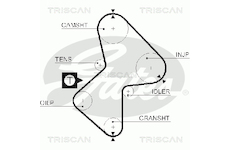 Ozubený řemen TRISCAN 8645 5212XS