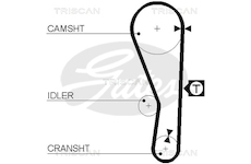 Ozubený řemen TRISCAN 8645 5250XS