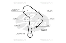 Ozubený řemen TRISCAN 8645 5559XS