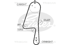 Ozubený řemen TRISCAN 8645 5580XS