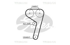 Ozubený řemen TRISCAN 8645 5669XS