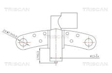 Generátor impulsů, klikový hřídel TRISCAN 8855 25102