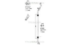 Vysokotlaké / nízkotlaké vedení, klimatizace TRISCAN 9010 10015