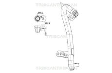 Vysokotlaké / nízkotlaké vedení, klimatizace TRISCAN 9010 10017