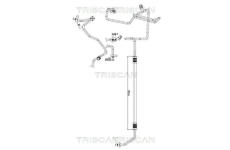 Vysokotlaké / nízkotlaké vedení, klimatizace TRISCAN 9010 10035