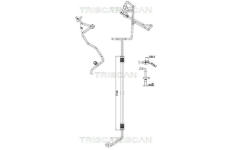 Vysokotlaké / nízkotlaké vedení, klimatizace TRISCAN 9010 10037