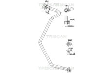 Vysokotlaké / nízkotlaké vedení, klimatizace TRISCAN 9010 10050