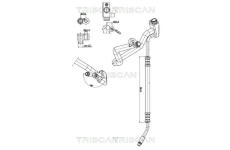Vysokotlaké / nízkotlaké vedení, klimatizace TRISCAN 9010 11008
