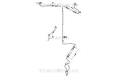 Vysokotlaké / nízkotlaké vedení, klimatizace TRISCAN 9010 11011