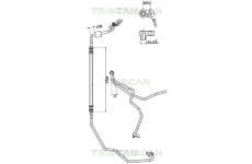 Vysokotlaké / nízkotlaké vedení, klimatizace TRISCAN 9010 11026