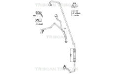 Vysokotlaké / nízkotlaké vedení, klimatizace TRISCAN 9010 11039