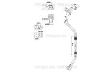 Vysokotlaké / nízkotlaké vedení, klimatizace TRISCAN 9010 11042