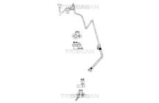 Vysokotlaké / nízkotlaké vedení, klimatizace TRISCAN 9010 14004