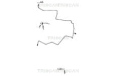 Vysokotlaké / nízkotlaké vedení, klimatizace TRISCAN 9010 14006