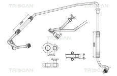 Vysokotlaké / nízkotlaké vedení, klimatizace TRISCAN 9010 16073