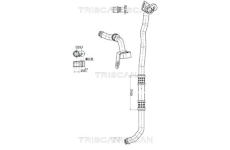 Vysokotlaké / nízkotlaké vedení, klimatizace TRISCAN 9010 23008