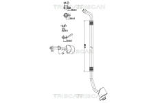 Vysokotlaké / nízkotlaké vedení, klimatizace TRISCAN 9010 23009