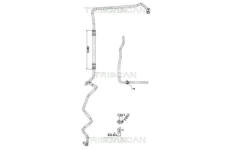 Vysokotlaké / nízkotlaké vedení, klimatizace TRISCAN 9010 23014