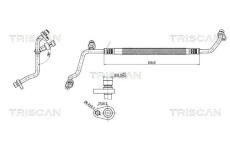 Vysokotlaké / nízkotlaké vedení, klimatizace TRISCAN 9010 23027