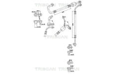 Vysokotlaké / nízkotlaké vedení, klimatizace TRISCAN 9010 24015