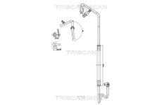 Vysokotlaké / nízkotlaké vedení, klimatizace TRISCAN 9010 25014