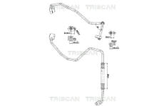 Vysokotlaké / nízkotlaké vedení, klimatizace TRISCAN 9010 28056