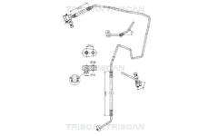 Vysokotlaké / nízkotlaké vedení, klimatizace TRISCAN 9010 28059