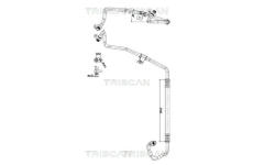 Vysokotlaké / nízkotlaké vedení, klimatizace TRISCAN 9010 28081