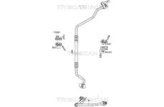Vysokotlaké / nízkotlaké vedení, klimatizace TRISCAN 9010 29005