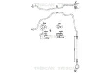 Vysokotlaké / nízkotlaké vedení, klimatizace TRISCAN 9010 29009