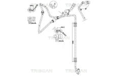 Vysokotlaké / nízkotlaké vedení, klimatizace TRISCAN 9010 29043