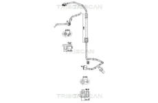 Vysokotlaké / nízkotlaké vedení, klimatizace TRISCAN 9010 29046